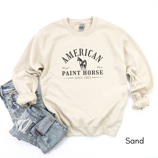 American Paint Horse - Unisex Crewneck Sweatshirt