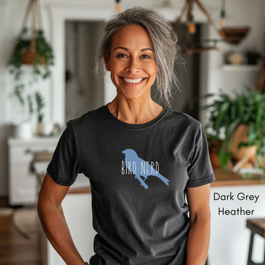Bird Nerd Unisex Jersey Light Weight T-shirt