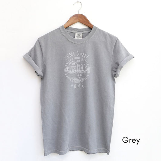 Home Sweet Home Unisex Garment-Dyed T-shirt