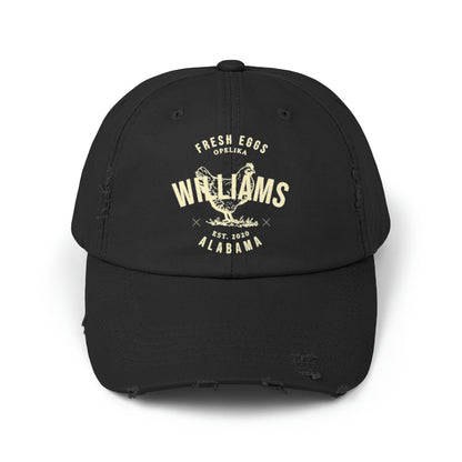 Custom Local Egg Farm Unisex Distressed Baseball Cap