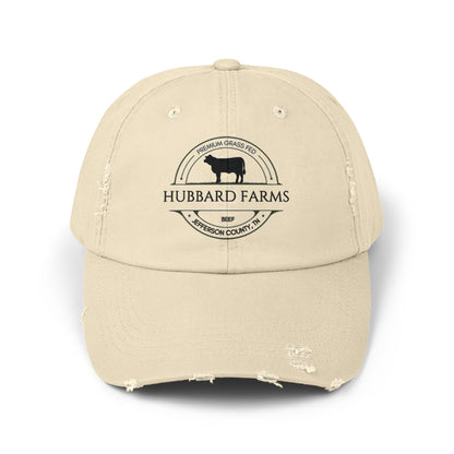 Custom Cattle Ranch Unisex Distressed Cap