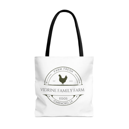 Custom Egg Farm Tote Bag