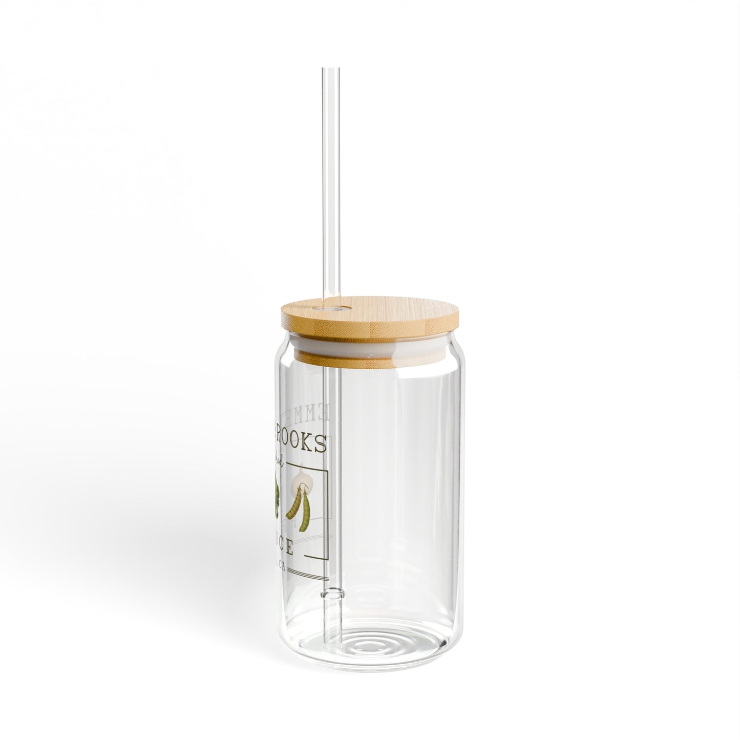 Custom Farm Sipper  16oz Glass Tumbler