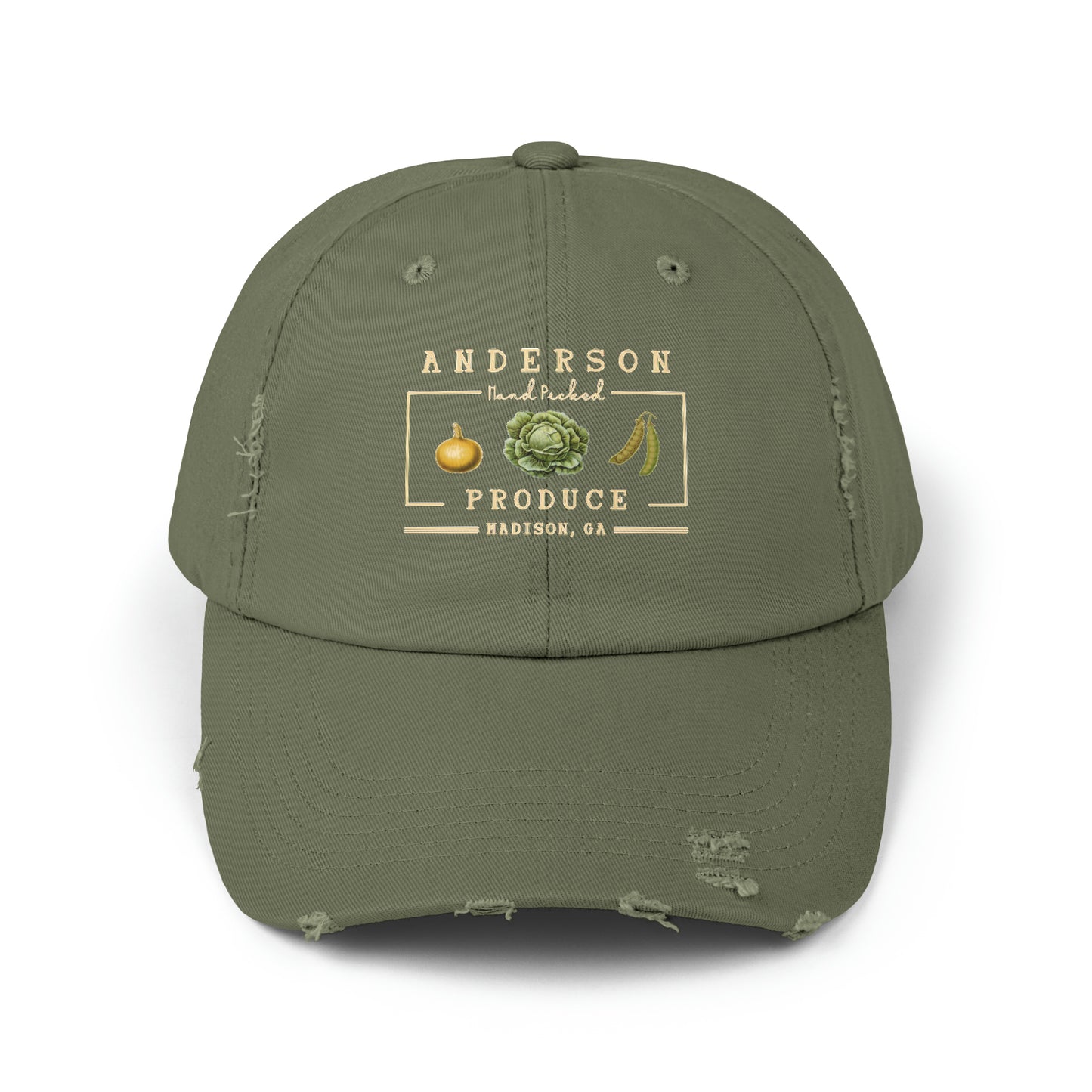 Custom Farm Unisex Distressed Cap