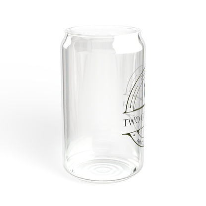 Custom Egg Farm Sipper 16oz Glass Tumbler