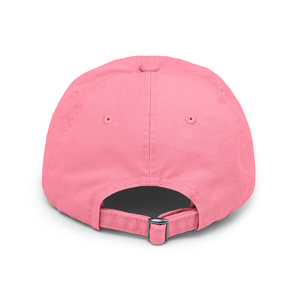 Chicken Lady Unisex Distressed Cotton Twill Baseball Cap