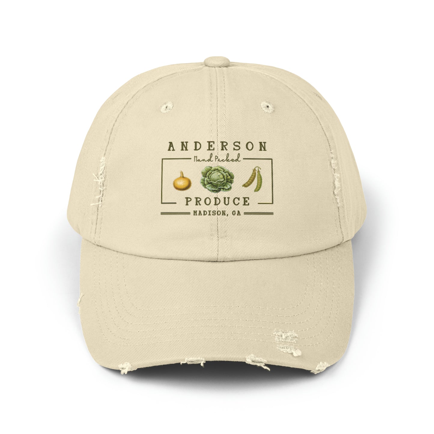 Custom Farm Unisex Distressed Cap