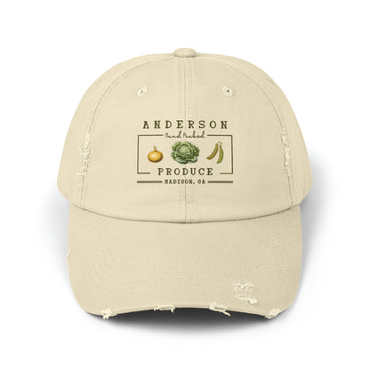 Custom Farm Unisex Distressed Cap