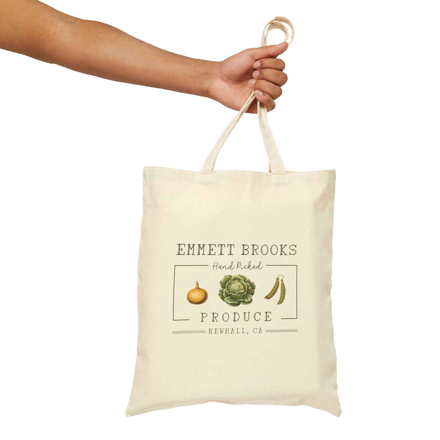 Custom Farm Cotton Canvas Tote Bag