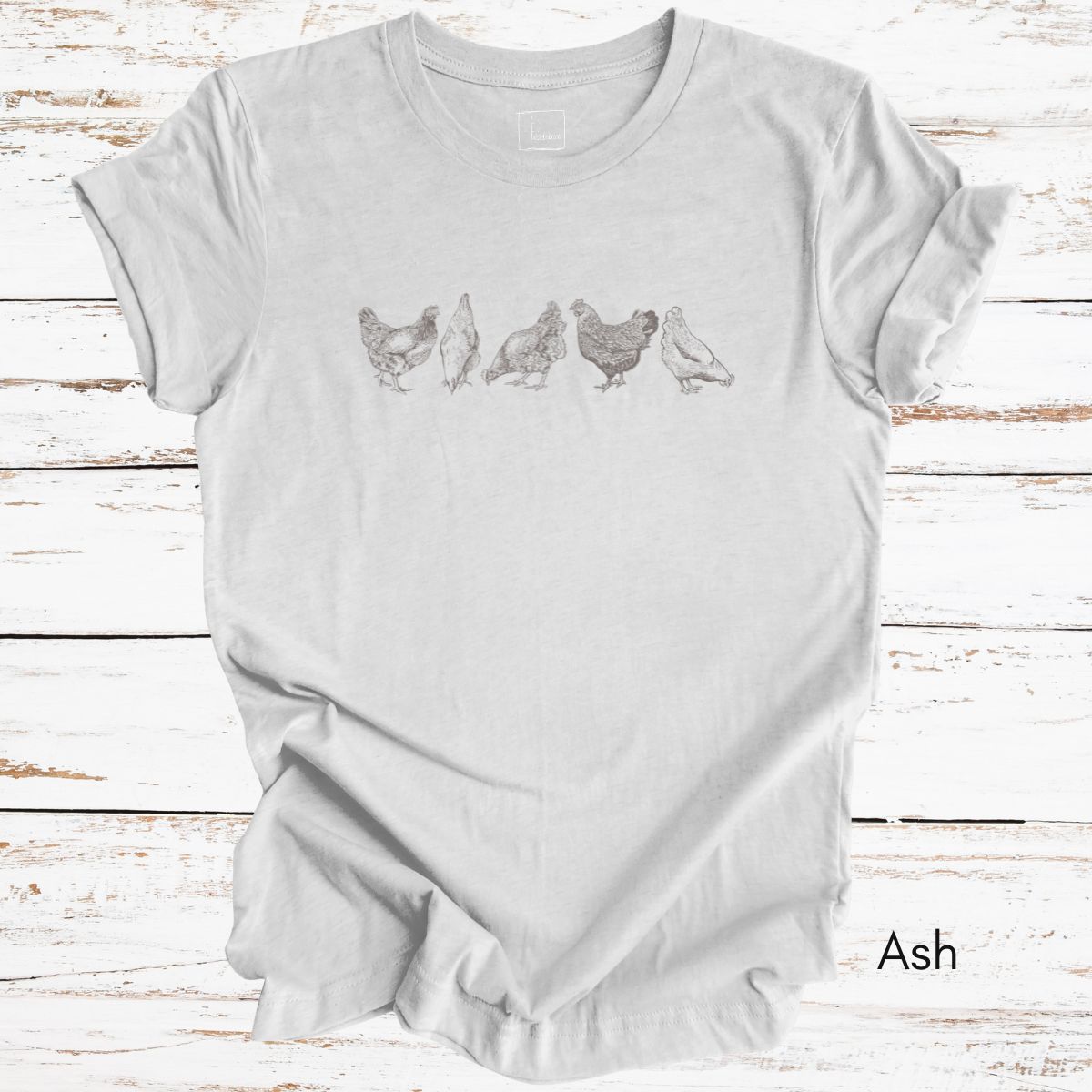 Chicken Scratch - Unisex Jersey Light Weigth T-shirt