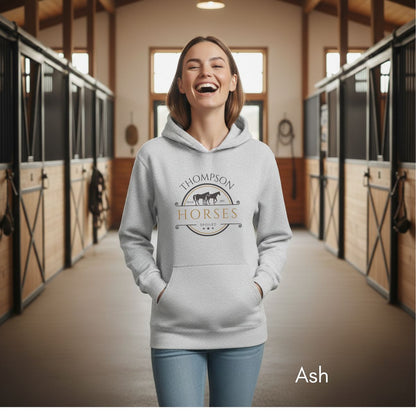 Custom spoiled horse HOODIE Unisex Heavy Blend Hooded Sweatshirt