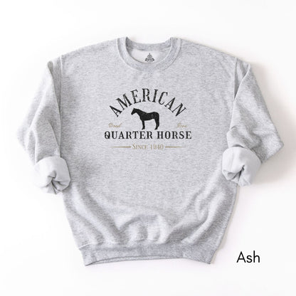 American Quarter Horse - Unisex Crewneck Sweatshirt