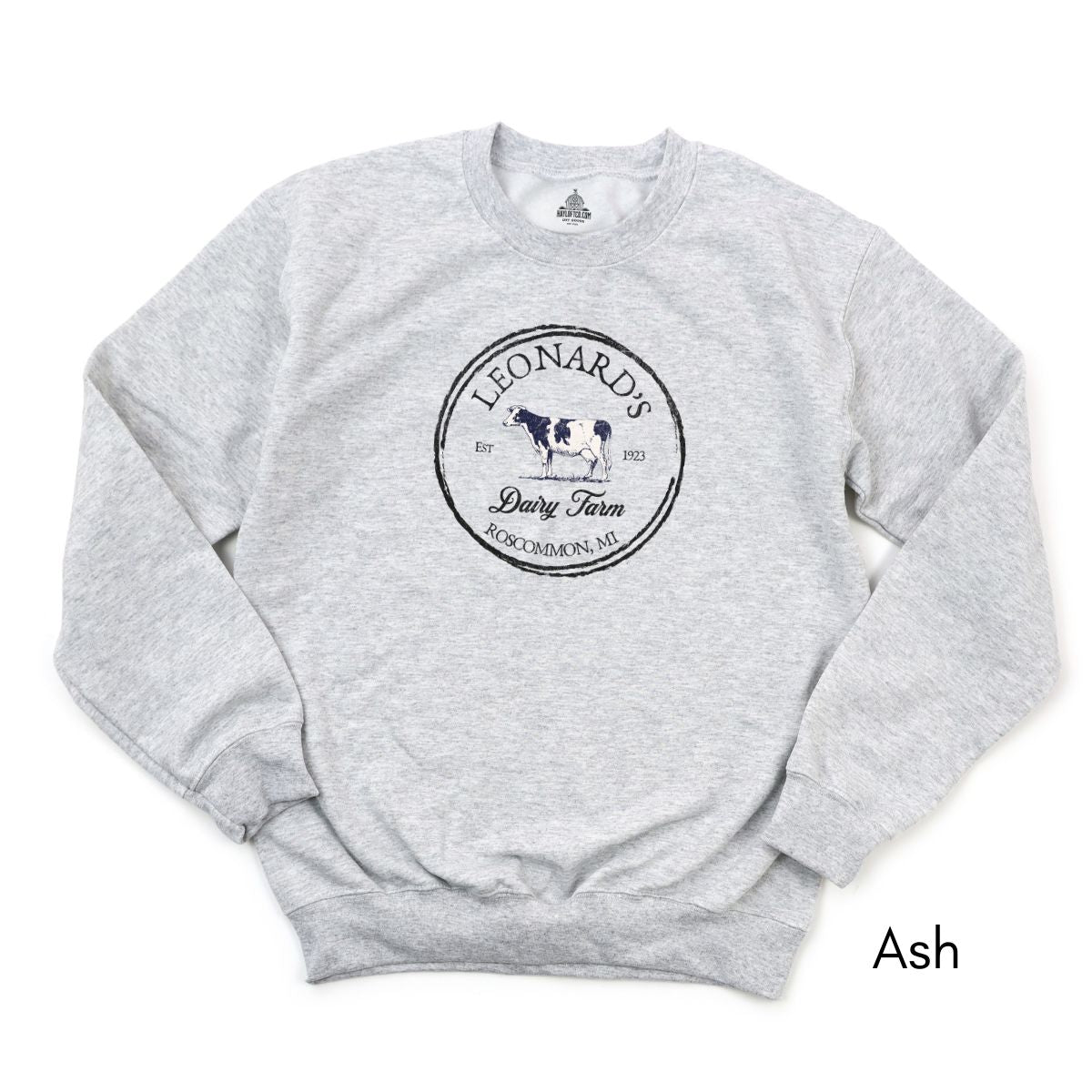 Custom Dairy Farm Unisex Crewneck Sweatshirt