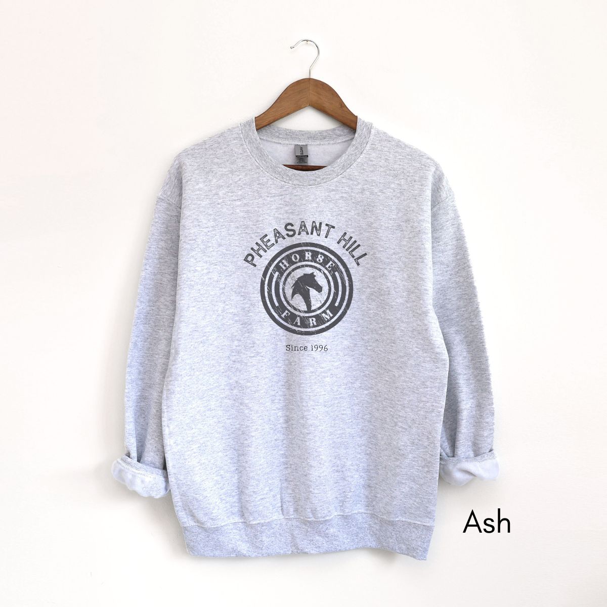 Custom Horse Farm Unisex Crewneck Sweatshirt