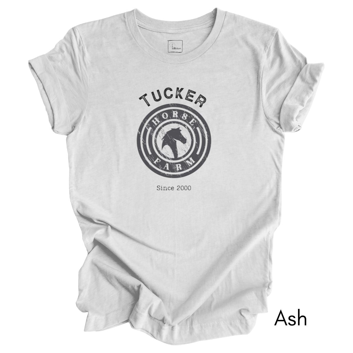 Custom Horse Farm Unisex Jersey Light Weight T-shirt