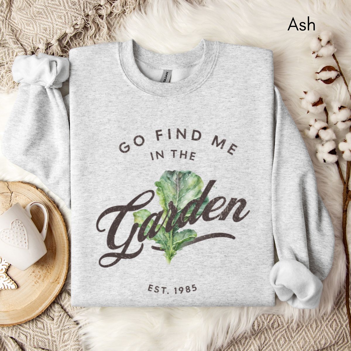 Find me in the Garden -Unisex Heavy Blend Crewneck Sweatshirt