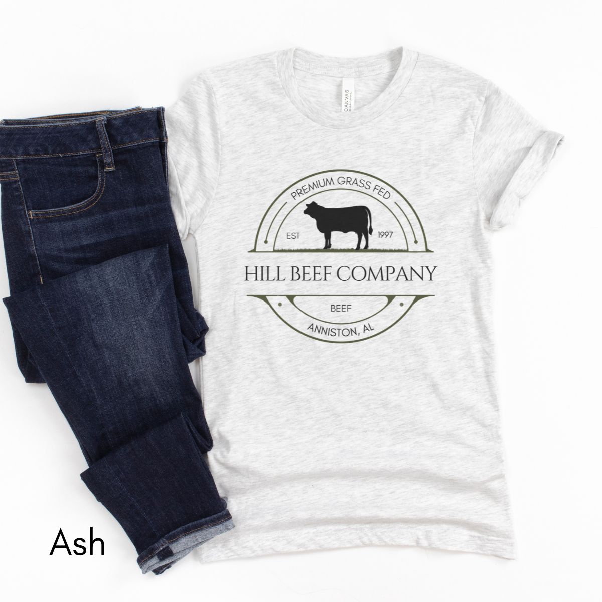 Custom Cattle Beef Farm Heifer Version Light Weight T-shirt