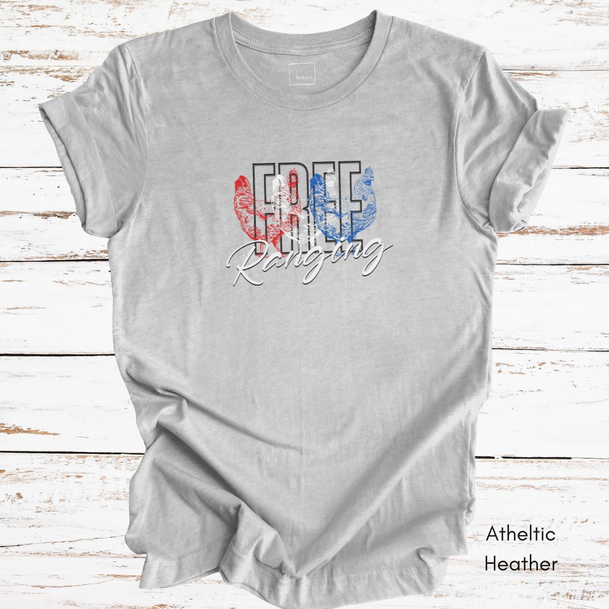 Free Ranging  - Unisex Jersey Light Weight T-shirt