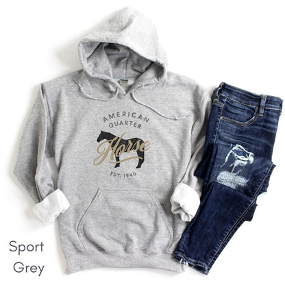 American Quarter Horse Unisex Heavy Blend Hooded Sweatshirt