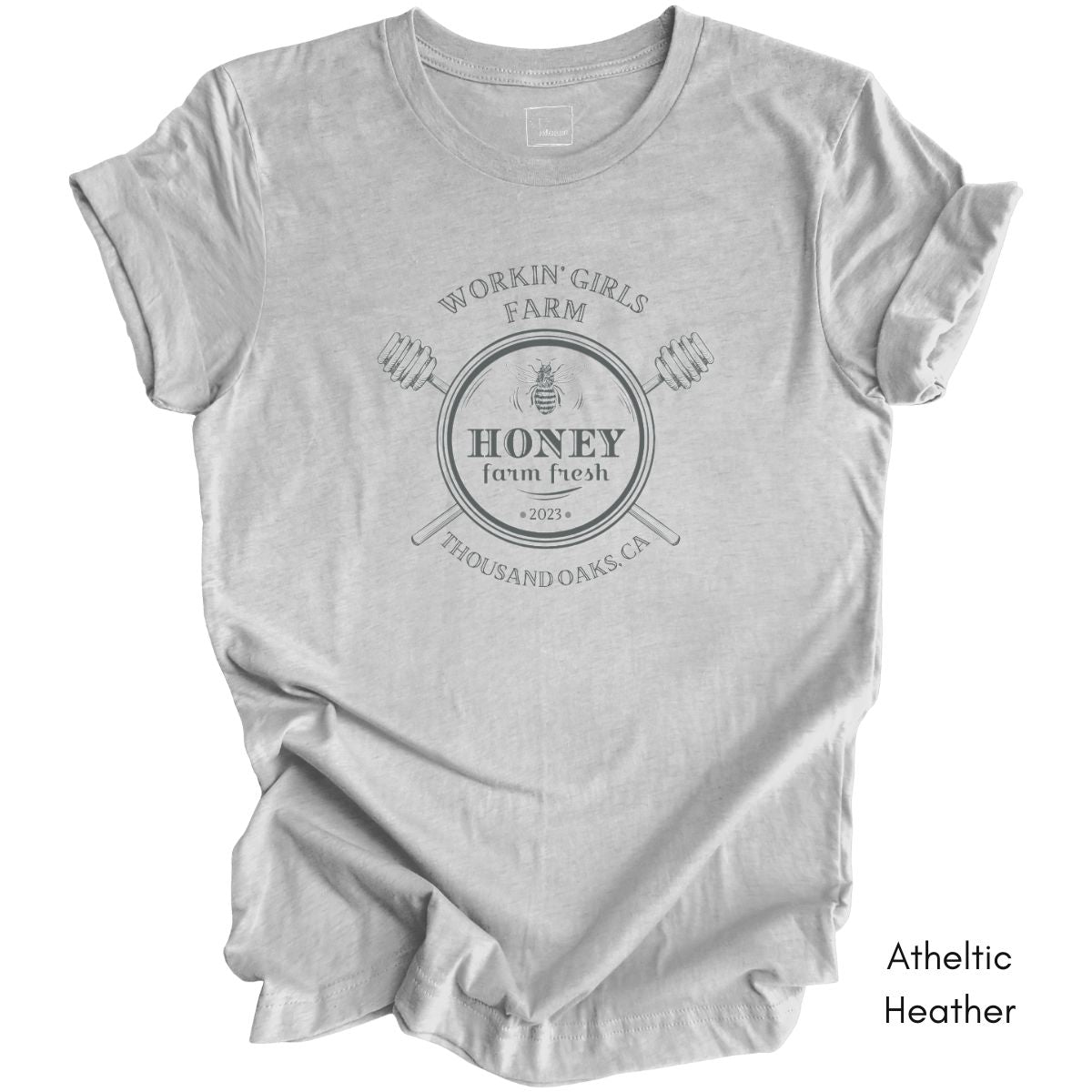Custom Honeybee Farm Unisex Jersey Light Weight Tshirt
