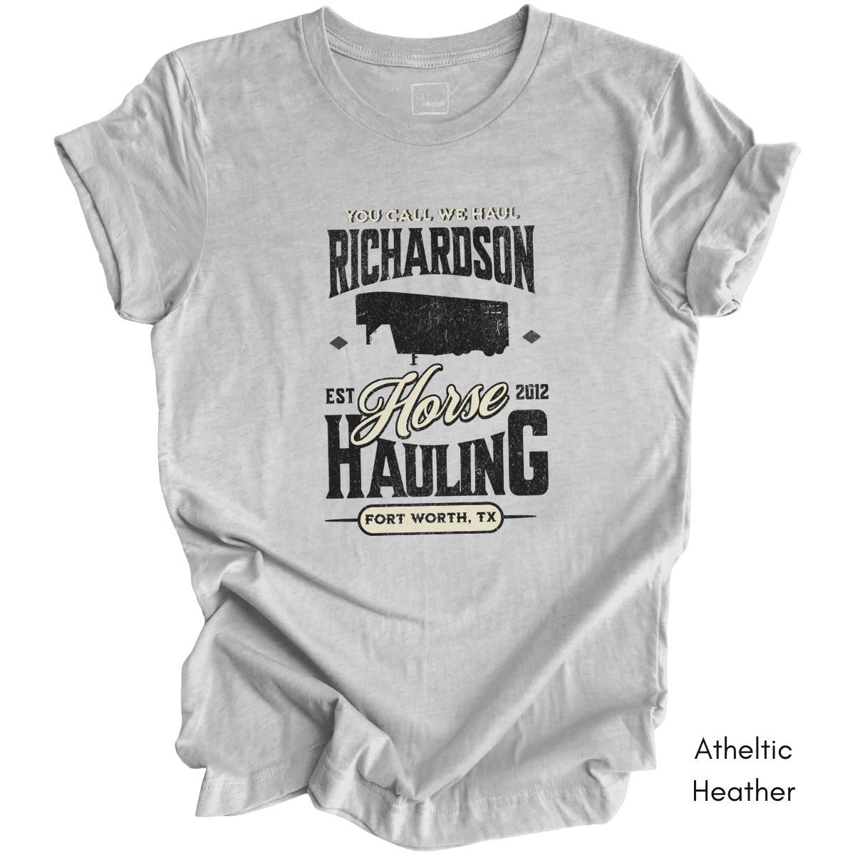 Custom Horse/Livestock Local Hauling Light Weight Jersey T-shirt
