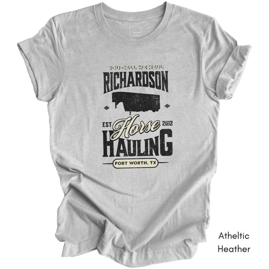 Custom Horse/Livestock Local Hauling Light Weight Jersey T-shirt
