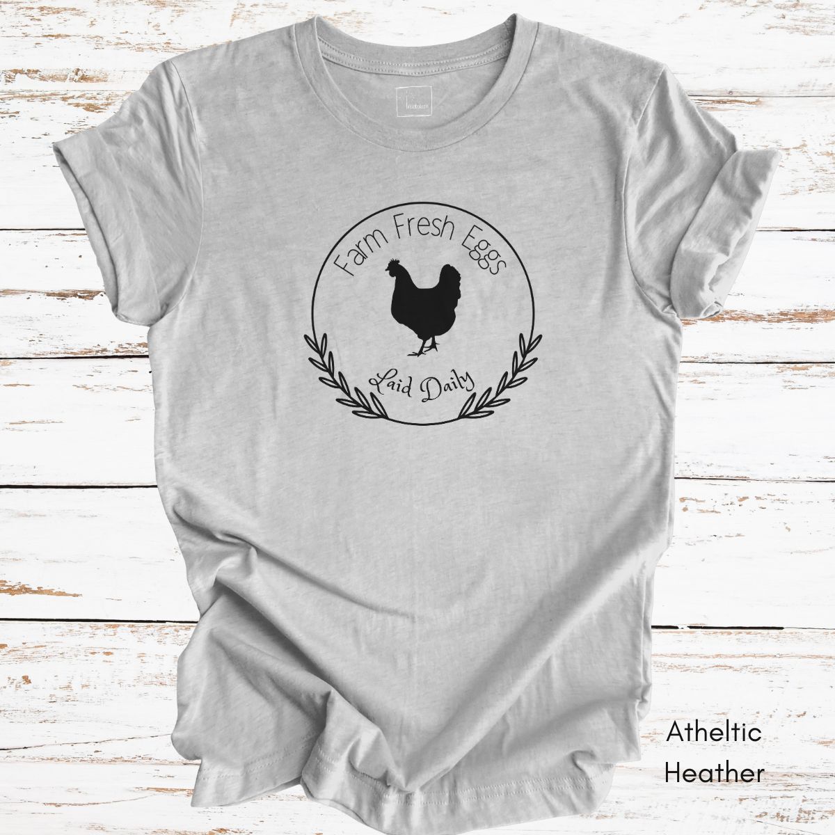 Farm Fresh Eggs Unisex Jersey Light Weight T-shirt