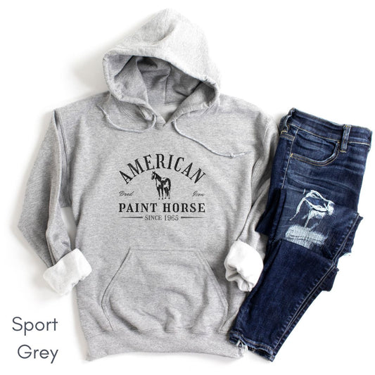 American Paint Horse Hoodie - Unisex Heavy Blend Hooded Sweatshirt