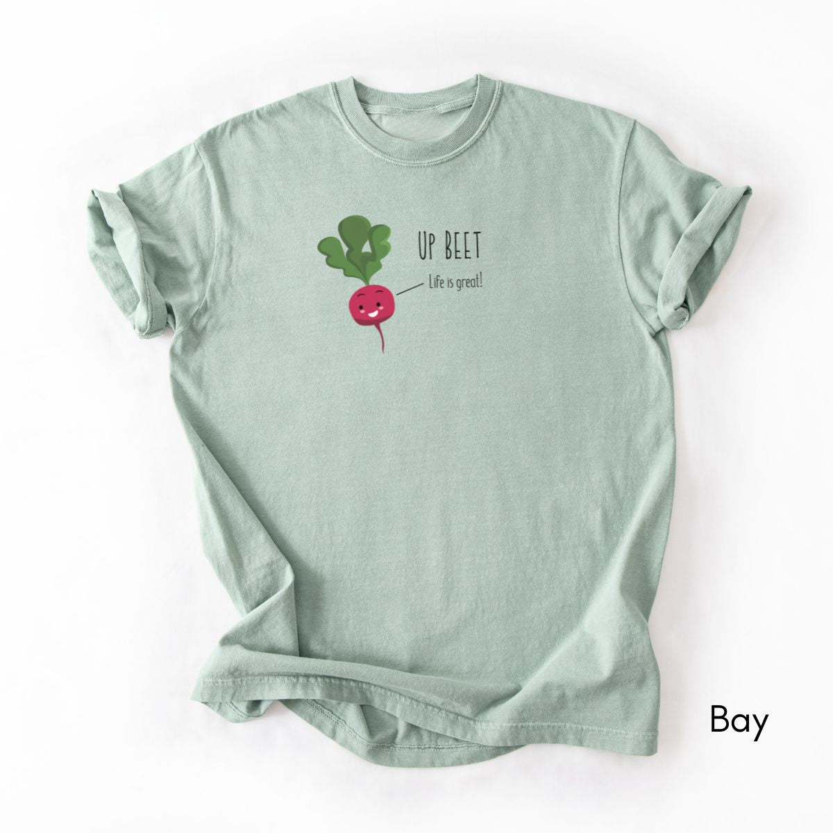 Up Beet Tee Midweight Unisex Garment-Dyed T-shirt
