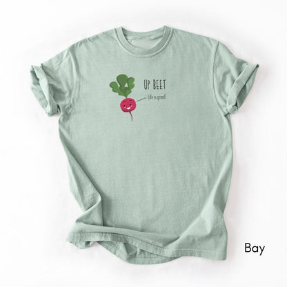 Up Beet Tee Midweight Unisex Garment-Dyed T-shirt