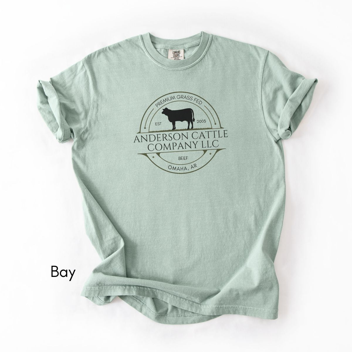 Custom Cattle Farm Heifer Version Midweight Unisex T-shirt