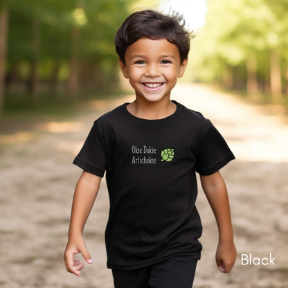 Okie Dokie Artichokie YOUTH Unisex Light Weight T-shirt