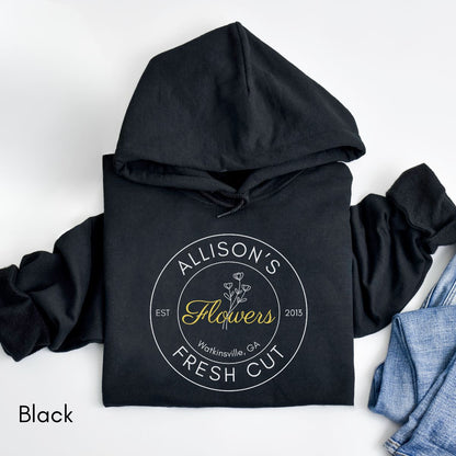 CUSTOM Flower Farm HOODIE Unisex Heavy blend Hooded Sweatshirt