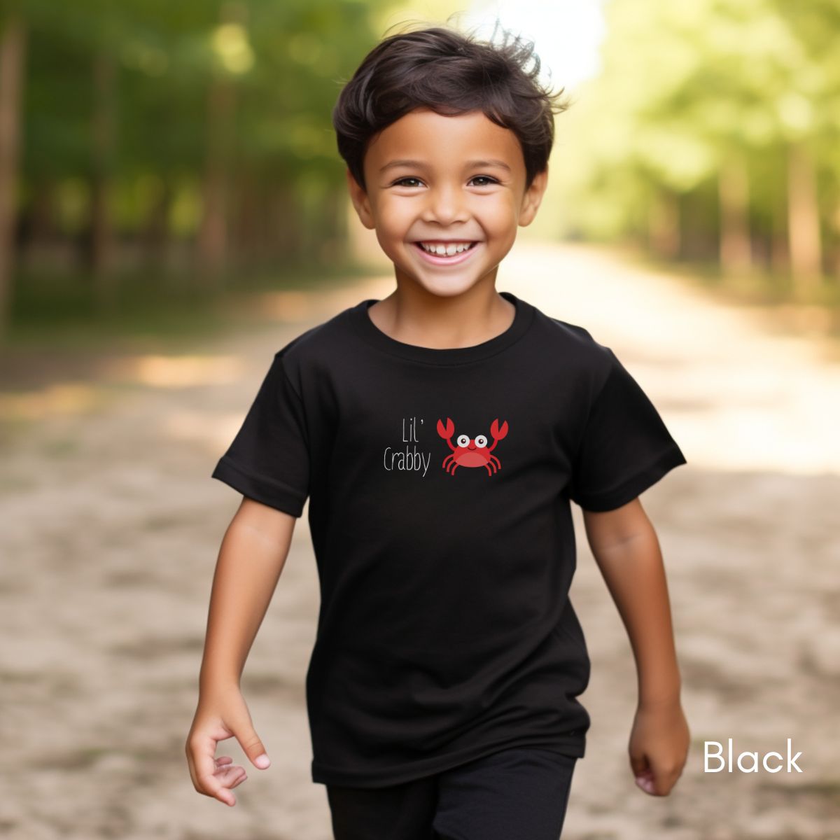 Lil' Crabby YOUTH Unisex Light Weight Jersey T-shirt