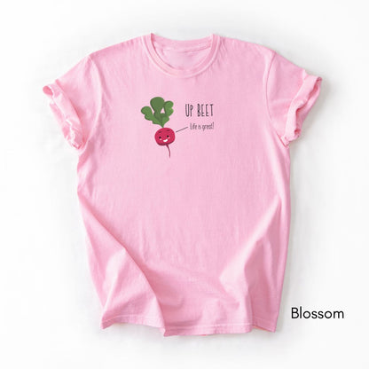 Up Beet Tee Midweight Unisex Garment-Dyed T-shirt
