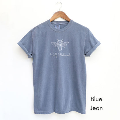 Bee Self Reliant Unisex Garment-Dyed T-shirt