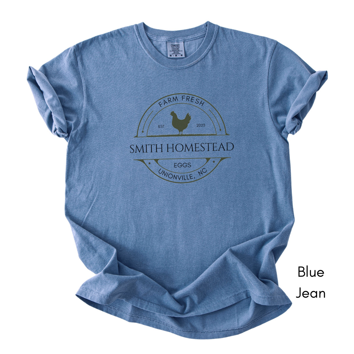 Custom Egg Farm - Unisex Midweight t-shirt