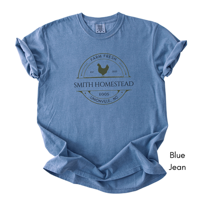 Custom Egg Farm - Unisex Midweight t-shirt