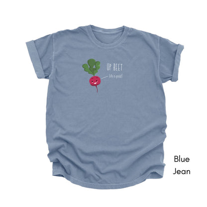 Up Beet Tee Midweight Unisex Garment-Dyed T-shirt