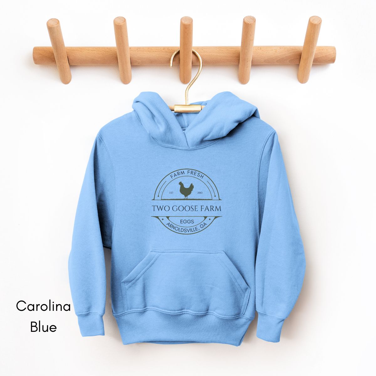 Custom Egg Farm YOUTH/KIDS Heavy Blend Hooded Unisex Sweatshirt