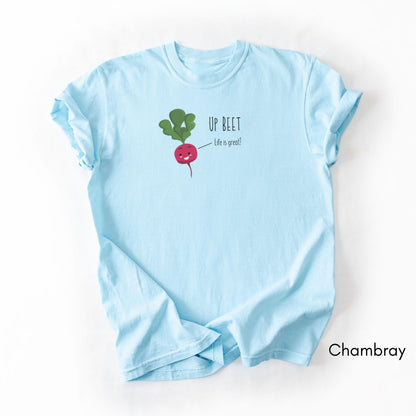 Up Beet Tee Midweight Unisex Garment-Dyed T-shirt