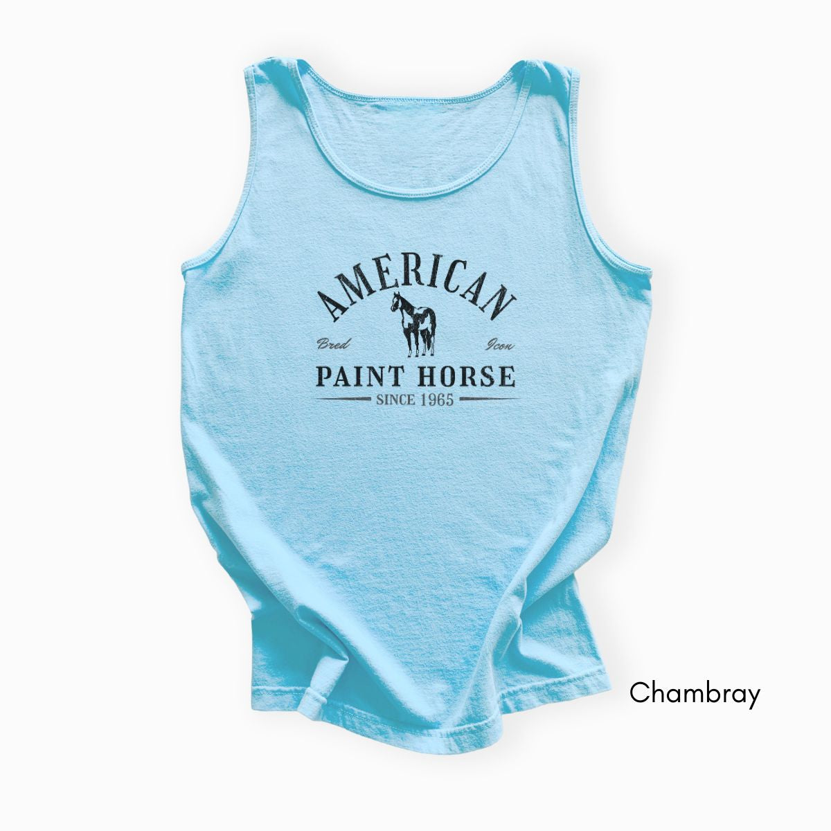 American Paint Horse Garment Dyed Tank Top
