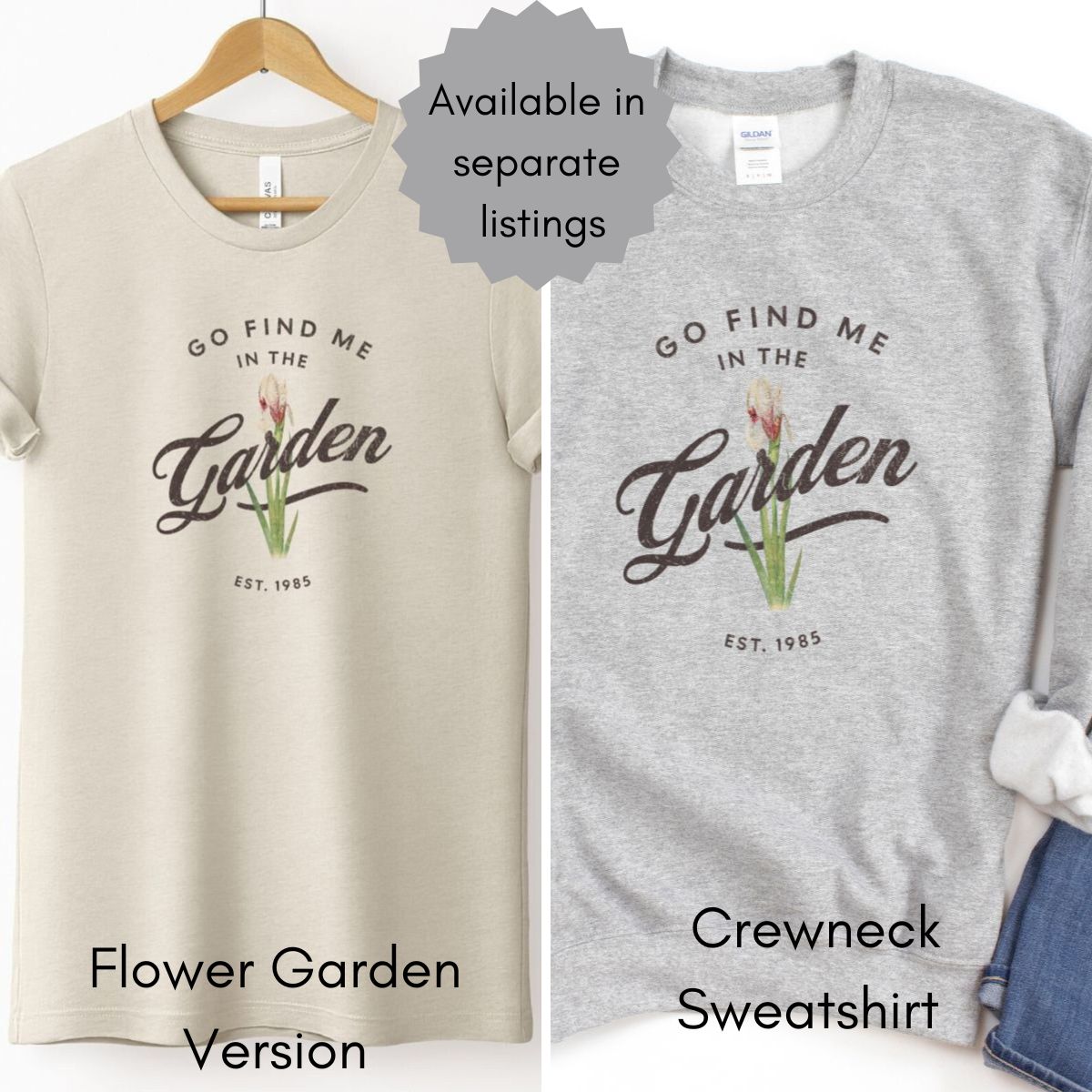 Find me in the Garden Cotton Canvas Tote Bag