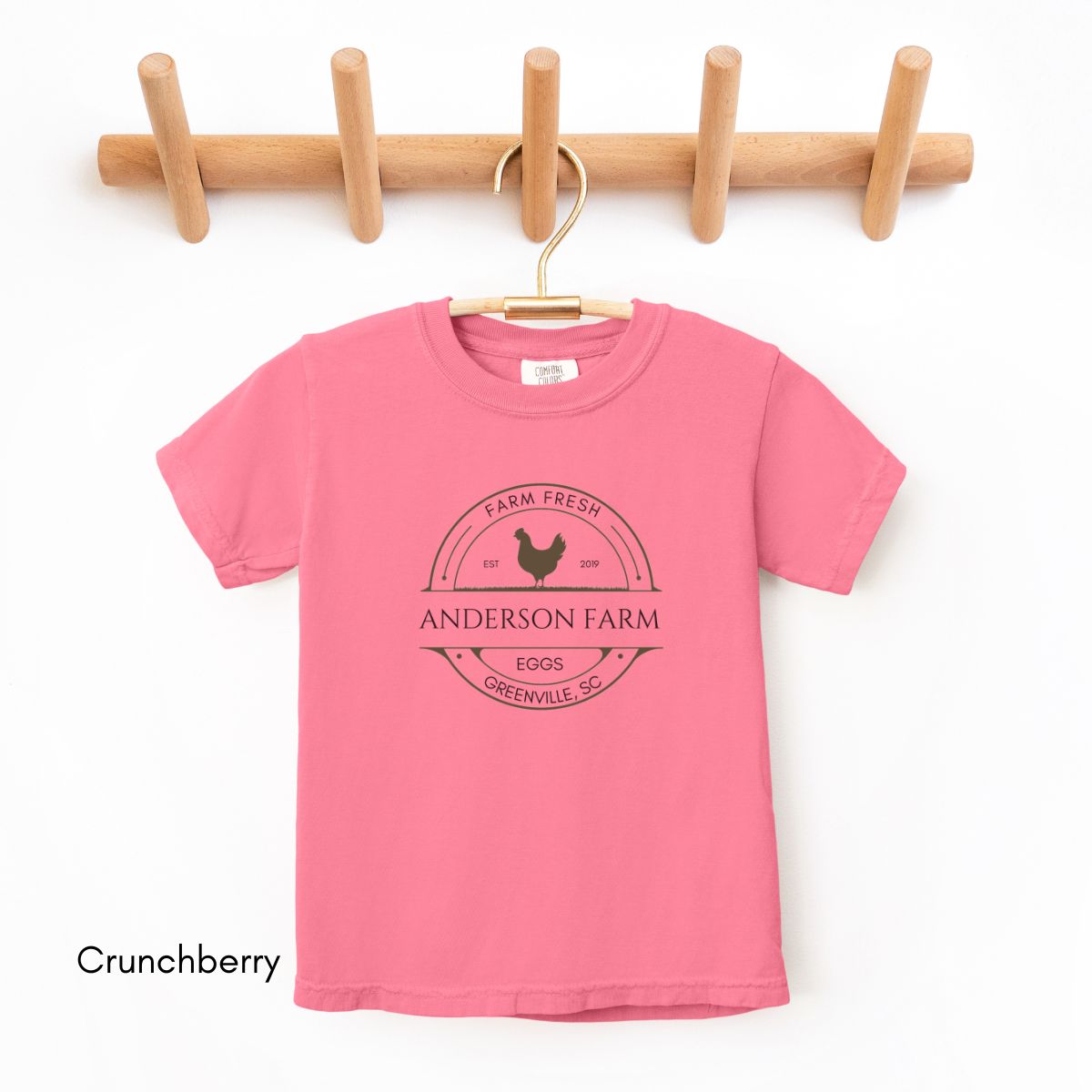 Custom Egg Farm KIDS Midweight Unisex Tee