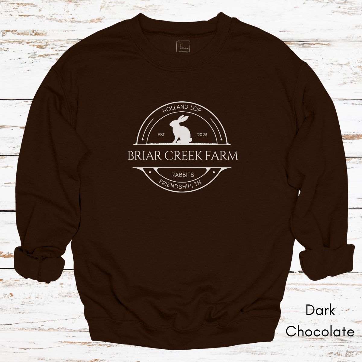 Custom Rabbit Farm Unisex Crewneck Sweatshirt