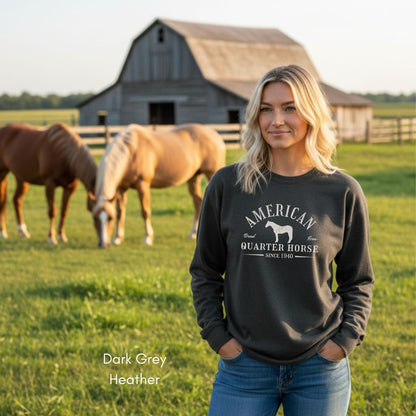 American Quarter Horse Long Sleeve Unisex T-shirt