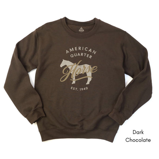 American Quarter Horse - Unisex Crewneck Sweatshirt