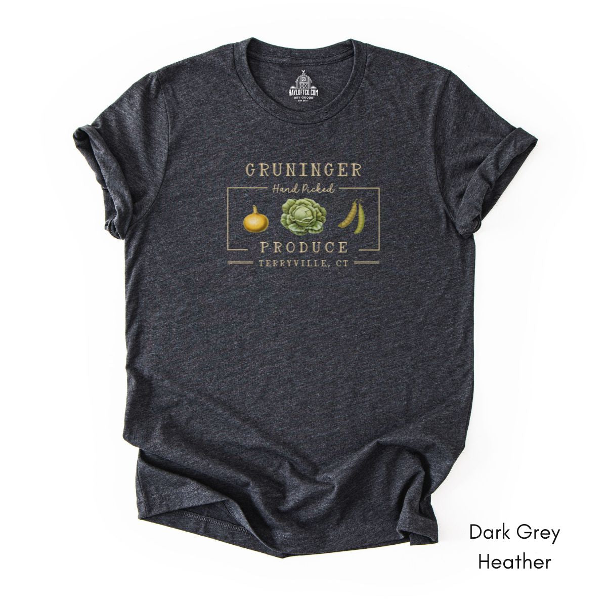 Custom Vegetable Produce Farm Lightweight Jersey Unisex T-shirt