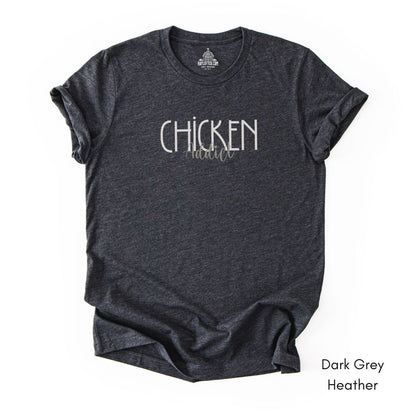 Chicken Addict Unisex Jersey Light Weight T-shirt