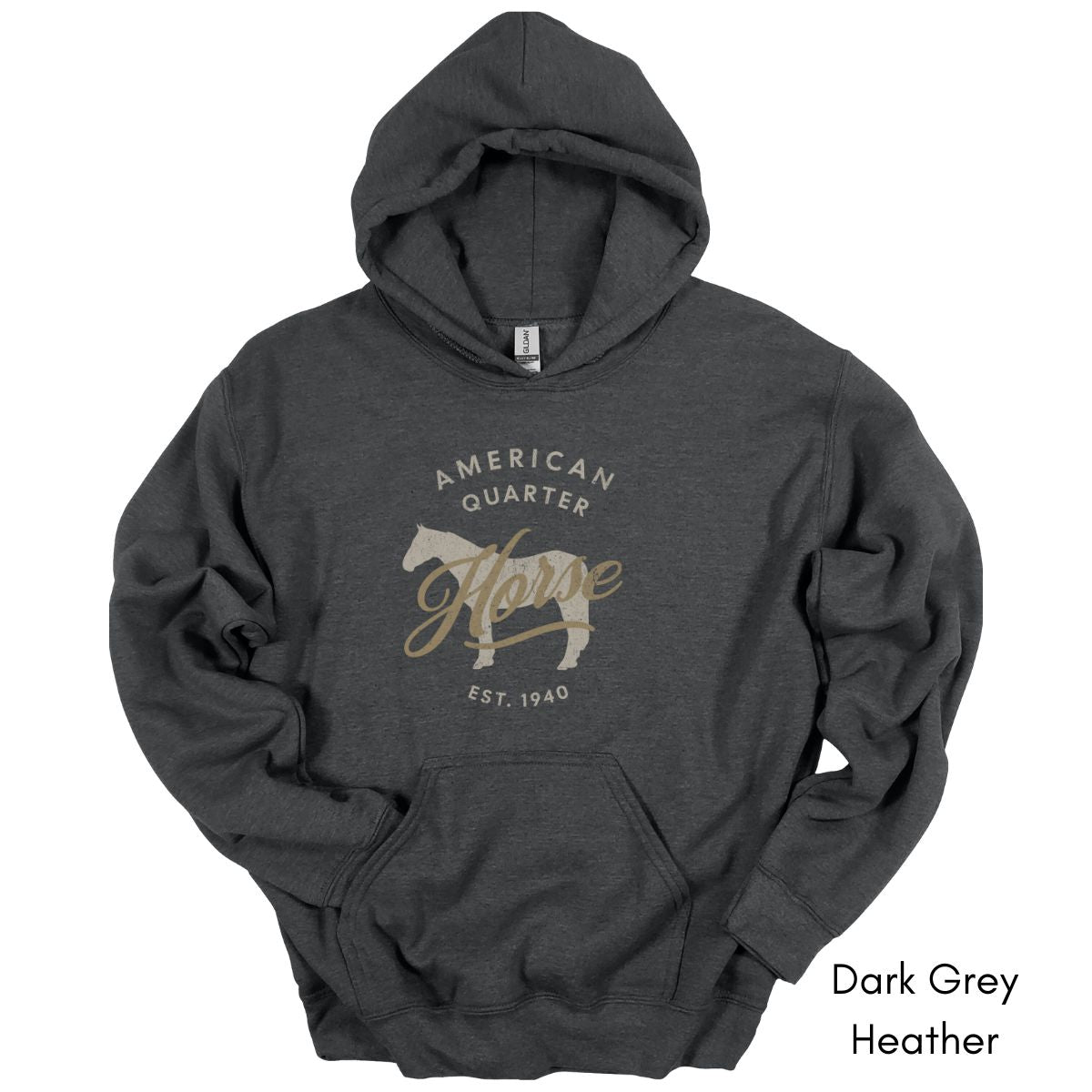 American Quarter Horse Unisex Heavy Blend Hooded Sweatshirt
